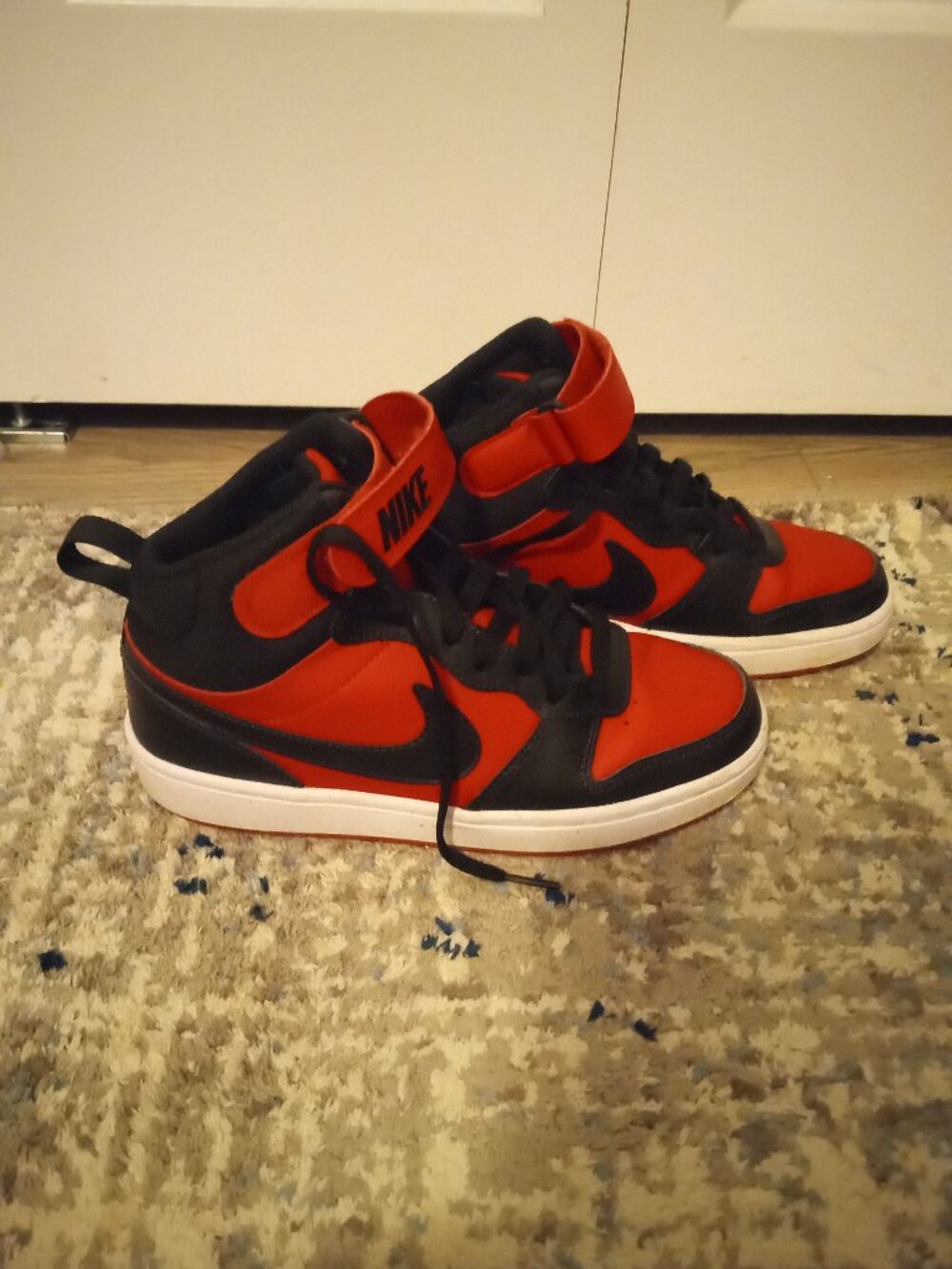 Boy's Nike Court Borough Mid Sneaker